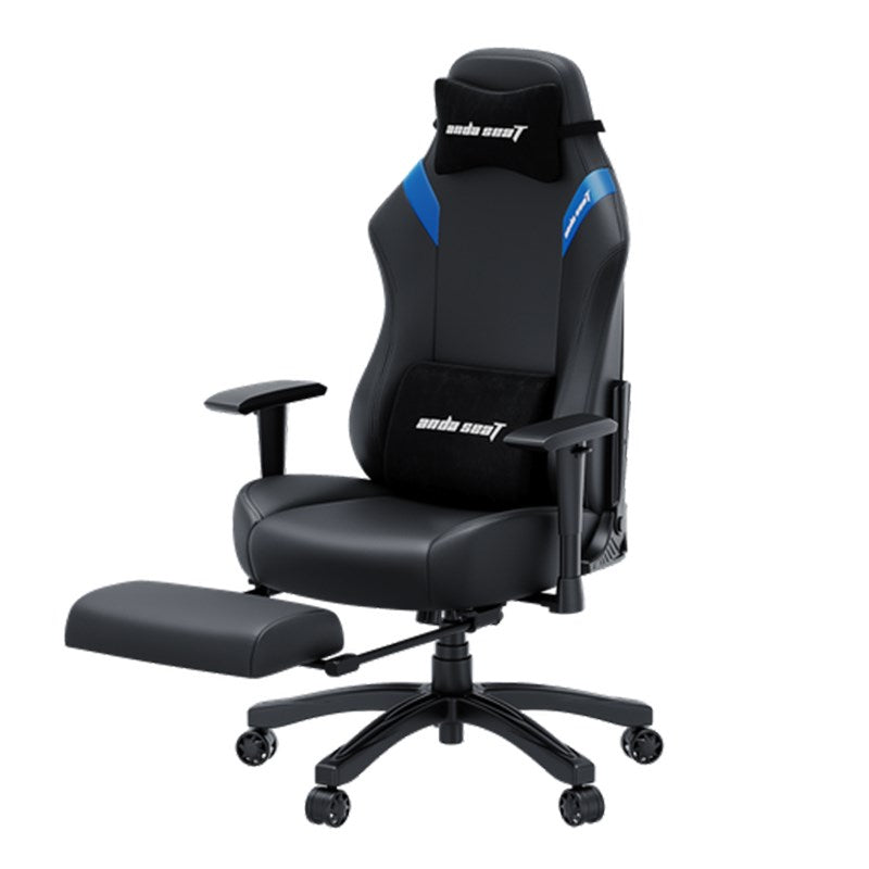 Andaseat Luna Pro with Footrest, Large Gaming Chair, PVC Leather Andaseat Luna Pro with Footrest, Large Gaming Chair, PVC Leather